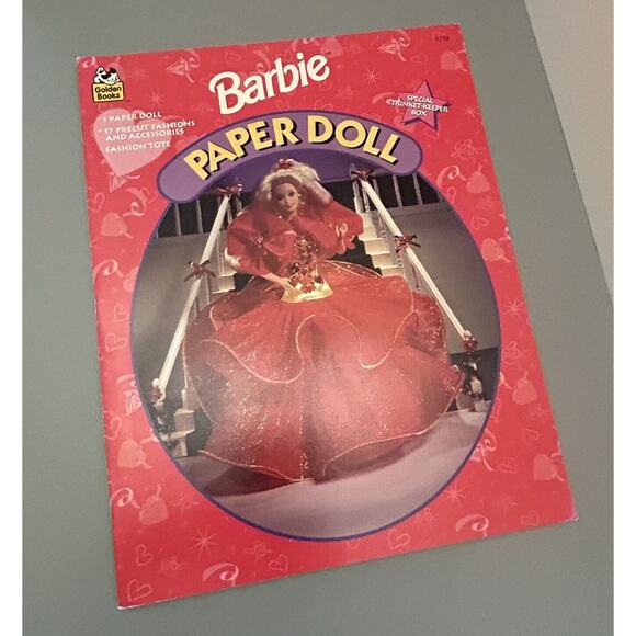 Barbie Paper Doll Cutouts Uncut Unused Books New Vintage NOS (Lot Of 2) - Picture 2 of 11